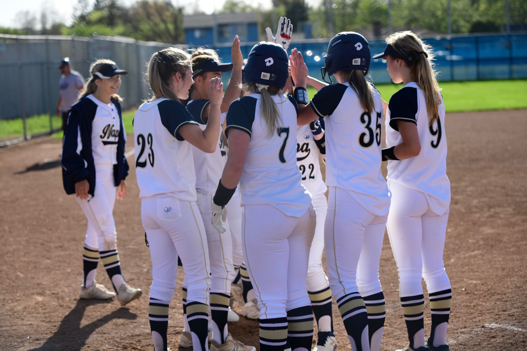 American Canyon at Napa High softball